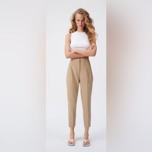 NWT Zara Classic Tan Women's Trousers